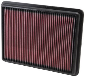 Hyundai Santa Fe Drop-In Air Filter - K&N Engineering - High-Flow Oiled Cotton, Drop-In Replacement - `13-`16